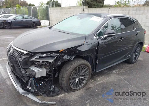 2017 Lexus Rx 450H F Sport z USA, uszkodzony, nr VIN 2T2BGMCA0HC017085